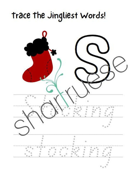 100 Pages of Christmas Activities - ShartrueseColouring Pages