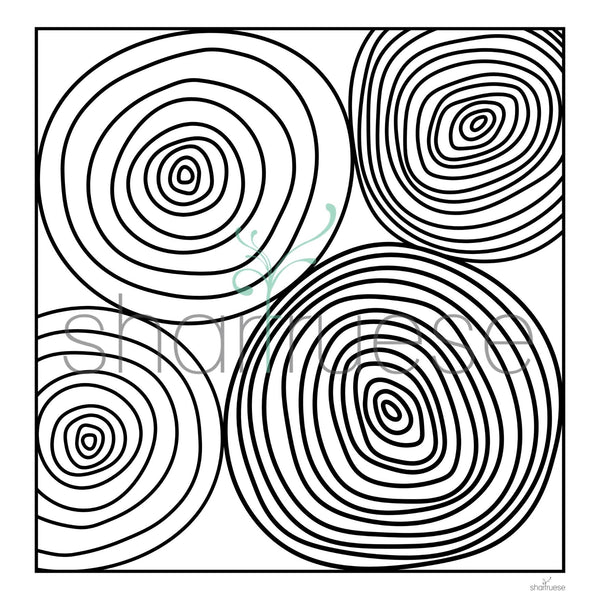 Easy & Bold Colouring Book: Extra Thick Lines for Anxiety Relief - ShartrueseColouring Book