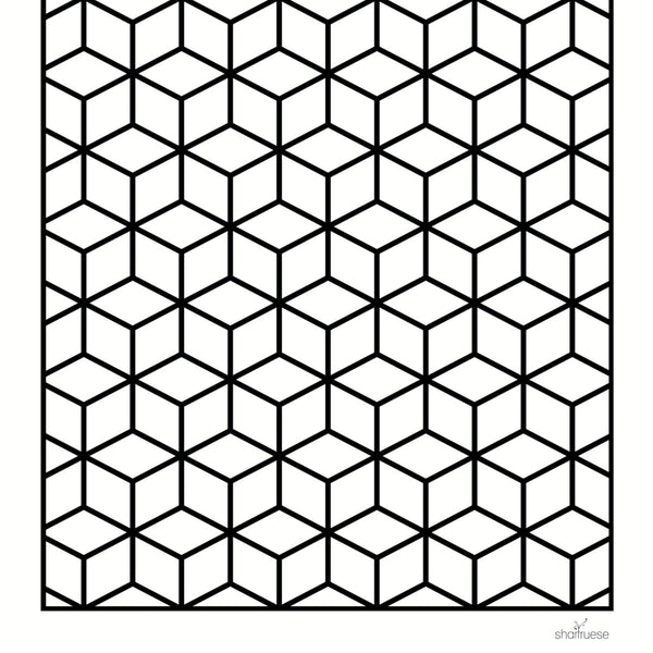 Easy Bold Patterns Colouring Pages Instant Download - ShartrueseColouring Pages
