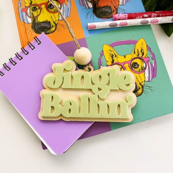 Jingle Ballin' Ornament - ShartrueseChristmas Ornament