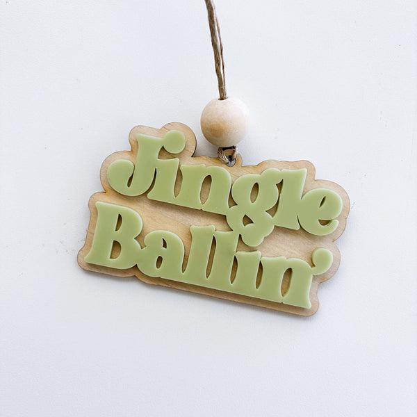 Jingle Ballin' Ornament - ShartrueseChristmas Ornament