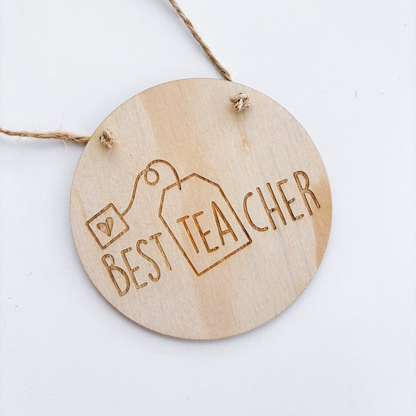 Teacher Appreciation Mini Plaques - ShartrueseTeacher Gift